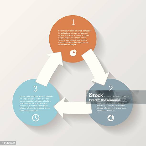Современный Вектор Инфографика Для Бизнеспроект — стоковая векторная графика и другие изображения на тему Треугольник - Треугольник, Символ стрелка, Стрела