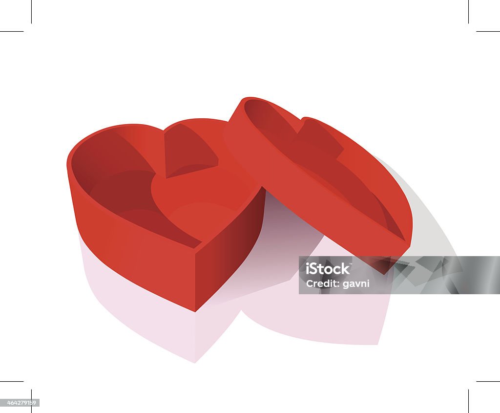 red heart box red heart box, extra files;ai,pdf,png,jpeg ( hi-res) Box - Container stock vector