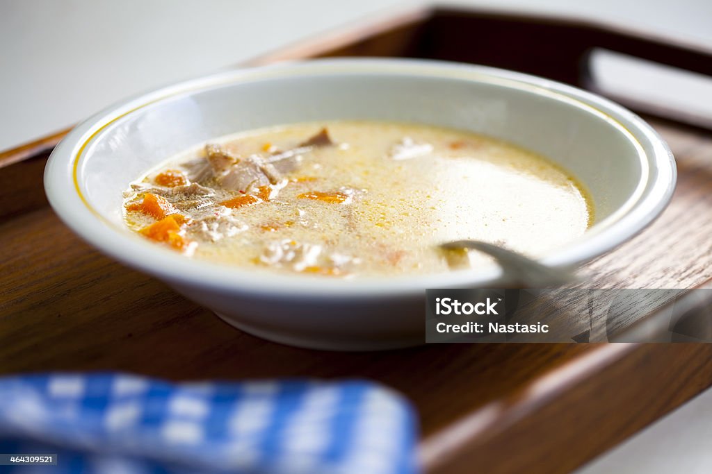 Sopa de pollo - Foto de stock de Alimento libre de derechos