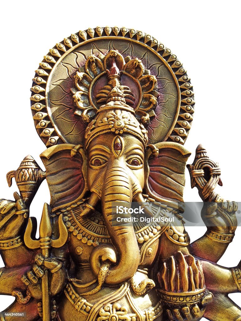 Ganesha Ganesha hindu god... Carving - Craft Product Stock Photo