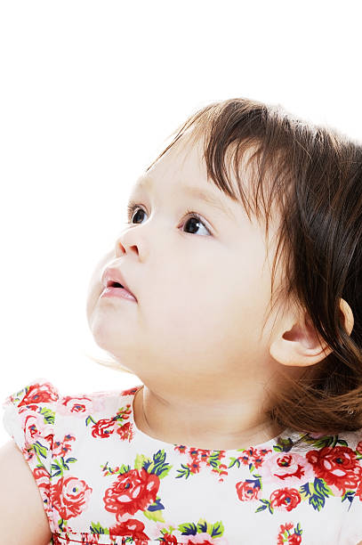 istock Girl looks up 464348741