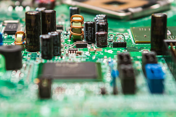 istock circuit board background of computer motherboard 464362413