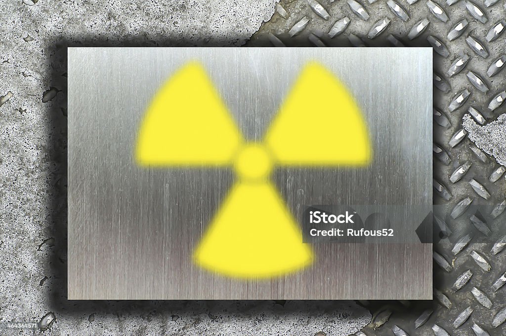 Nucléaire de danger avertissement arrière-plan - Photo de Activité libre de droits