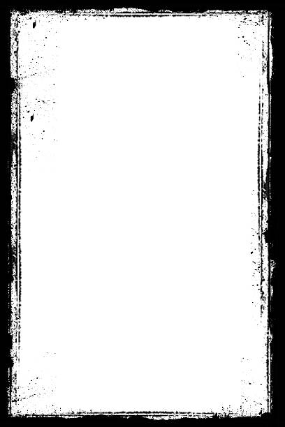 grunge rám - zmatek pojem fotky stock ilustrace