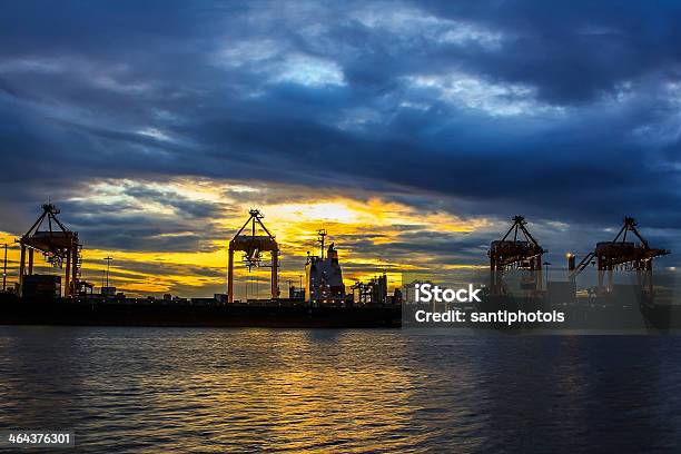 Foto de Navio De Carga De Carga Contêiner e mais fotos de stock de Azul - Azul, Bangkok, Barco de passageiros