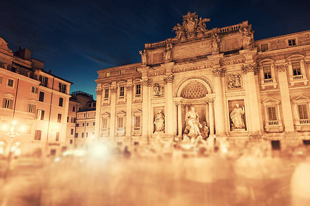 istock Trevi fountain in Rome with tourist 464386905