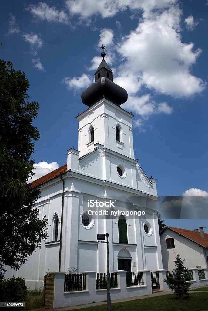 Protestantischen Kirche, Korod, Kroatien - Lizenzfrei Architektur Stock-Foto