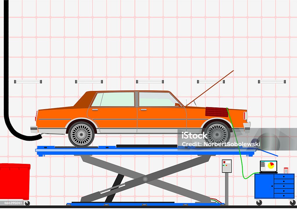 Parking couvert - clipart vectoriel de Affaires libre de droits