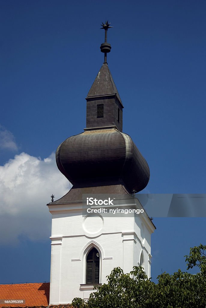 Igreja protestante, Korod, Croácia - Foto de stock de Arquiteto royalty-free