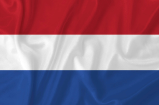 Netherland waving flag