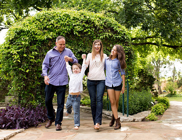 istock Parents with their children 464396860