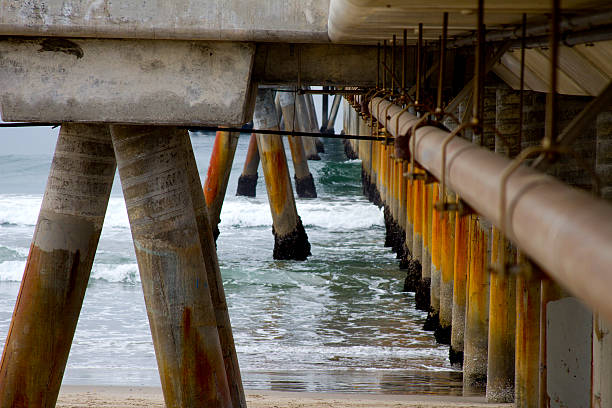 istock The Bottom Side of a Pier at Venice Beach California 464402020