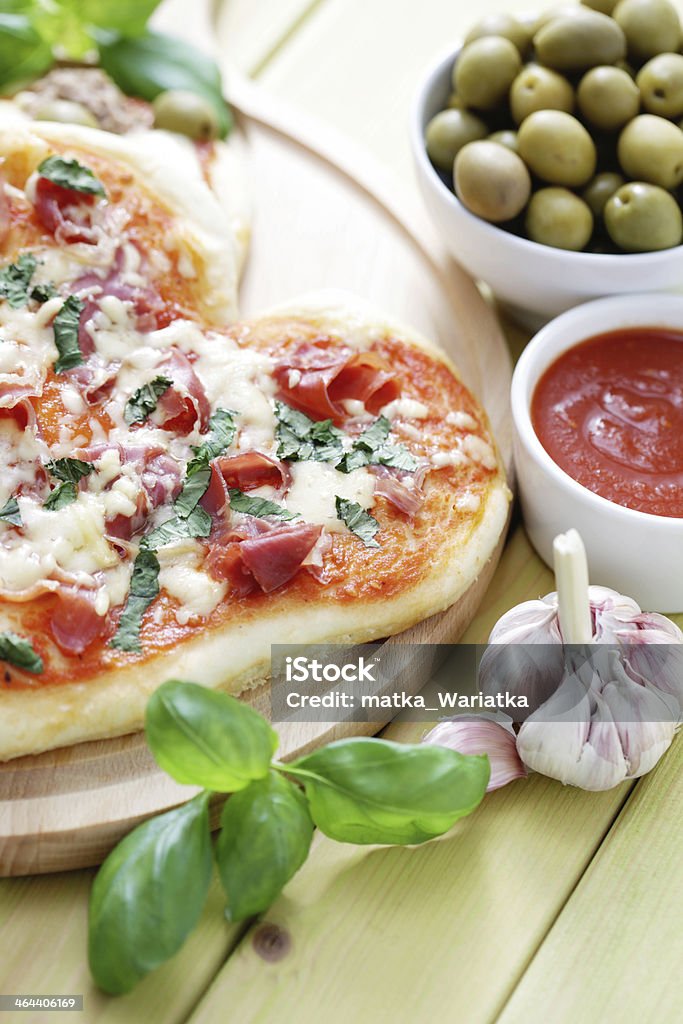 pizza homemade delicious pizza - food and drink Food and Drink Stock Photo