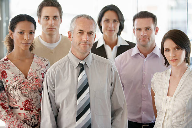 istock Confident Multiracial Business People 464406188