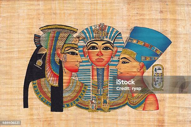 Egyptian Papyrus Stock Photo - Download Image Now - Cleopatra, Egypt, Papyrus Paper