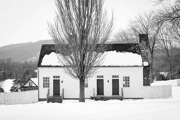 Slave Quarters built in America in the 1700's.