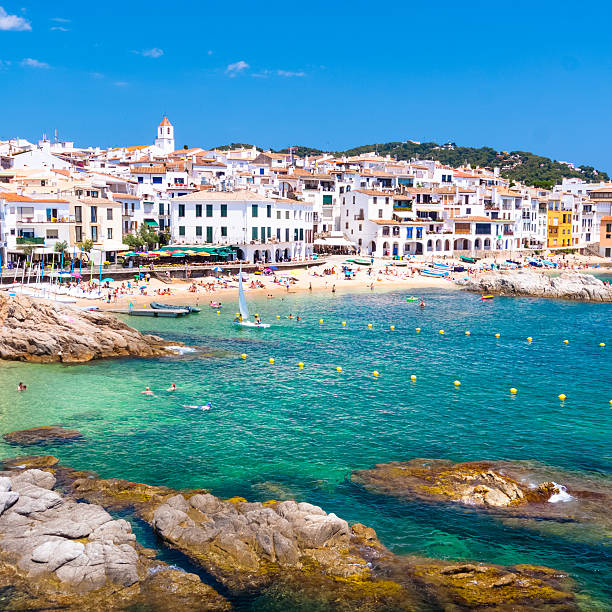 istock Calella de Palafrugell, Costa Brava, Catalonia, Spain. 464411296