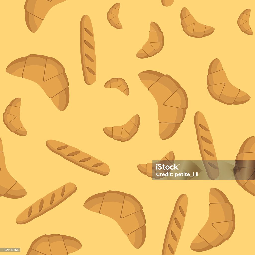 Bread Simple Background Seamless Background With Bread Stock Illustration - Download Image Now ...