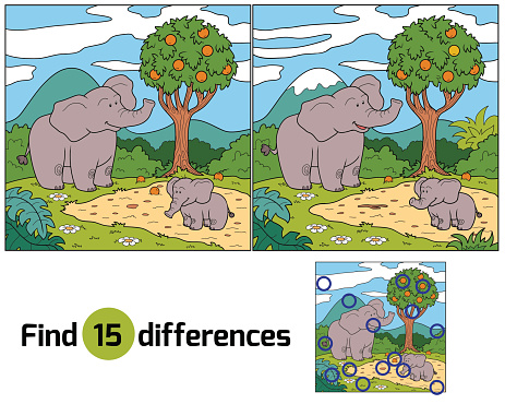 Find Differences向量圖形及更多差異圖片 - 差異, 發現, 2015年 - iStock