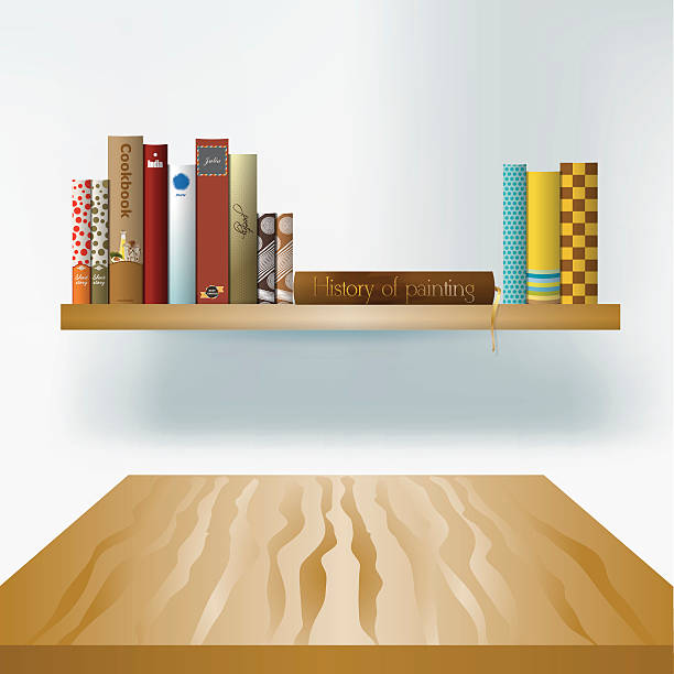 ミニマルでモダンな家具を配しております。インテリアデザインです。 - book vector stack reading点のイラスト素材／クリップアート素材／マンガ素材／アイコン素材