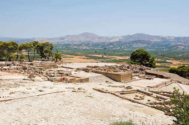 istock View of Phaistos. Creete, Greece. 464417288