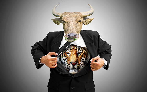 istock businessman in a fantasy 464417364
