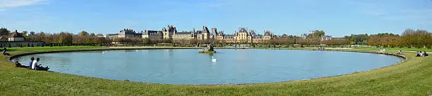 Fontainebleau is a popular tourist destination. There are Renaissance palaces, lush foliage of the four parks and lakes.