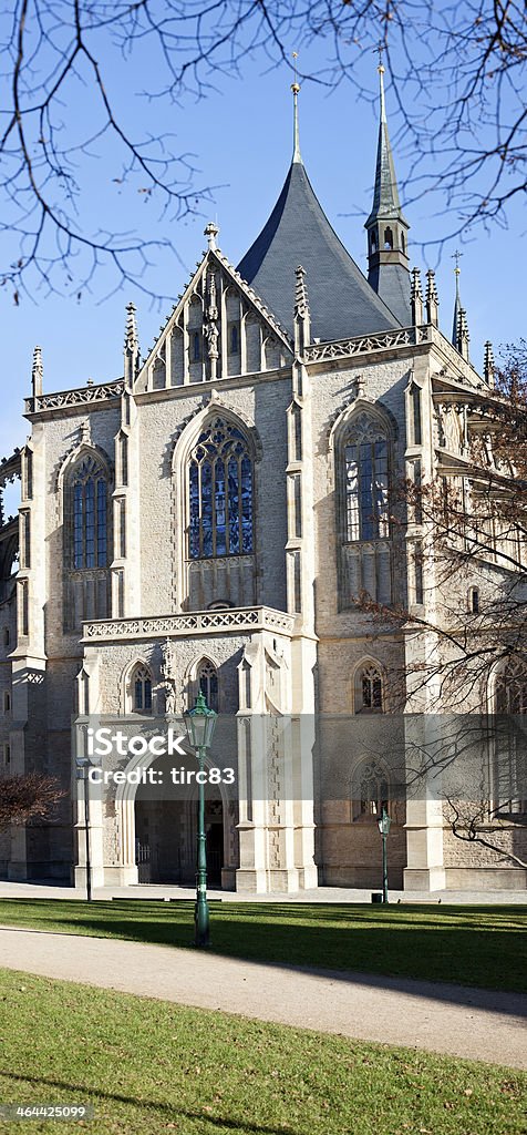 Cathedral at Kutna Hora in the Czech Republic Building Exterior Stock Photo