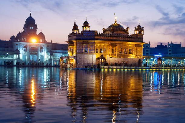 istock Golden Temple in the evening. Amritsar. India 464426370