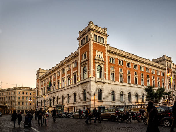 istock The Italian parliament in Rome 464431016