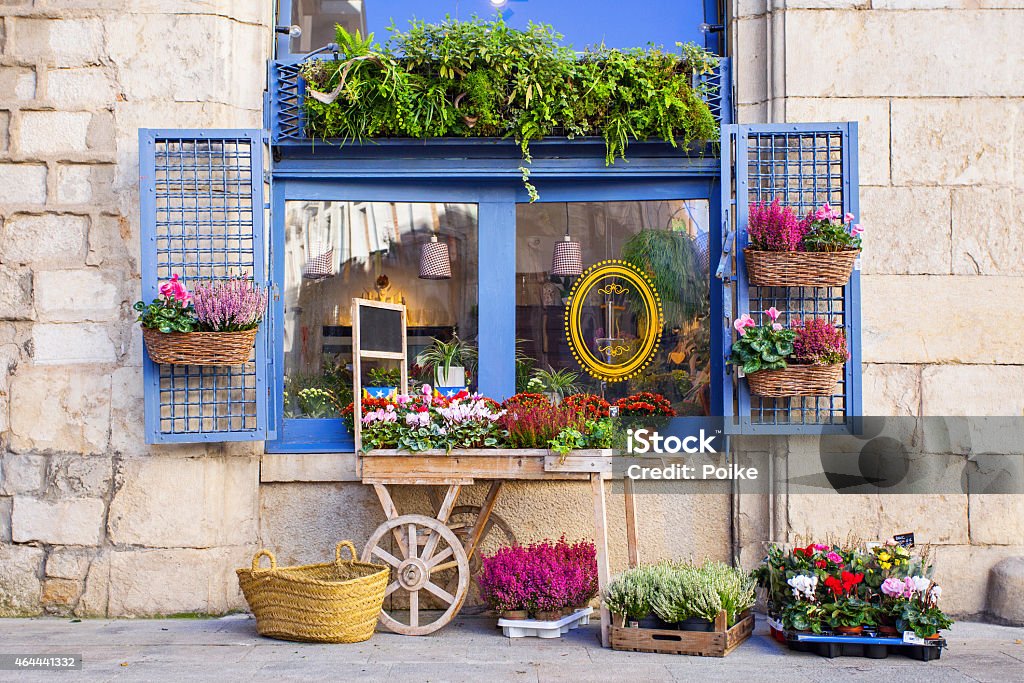 Flower Shop - Lizenzfrei Girona Stock-Foto