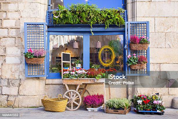 Flower Shop Stockfoto und mehr Bilder von Girona - Girona, Barcelona - Spanien, Blumengeschäft