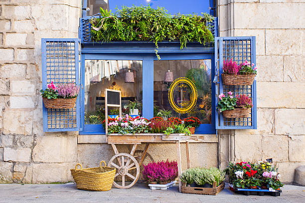 kwiaciarnia - flower market zdjęcia i obrazy z banku zdjęć