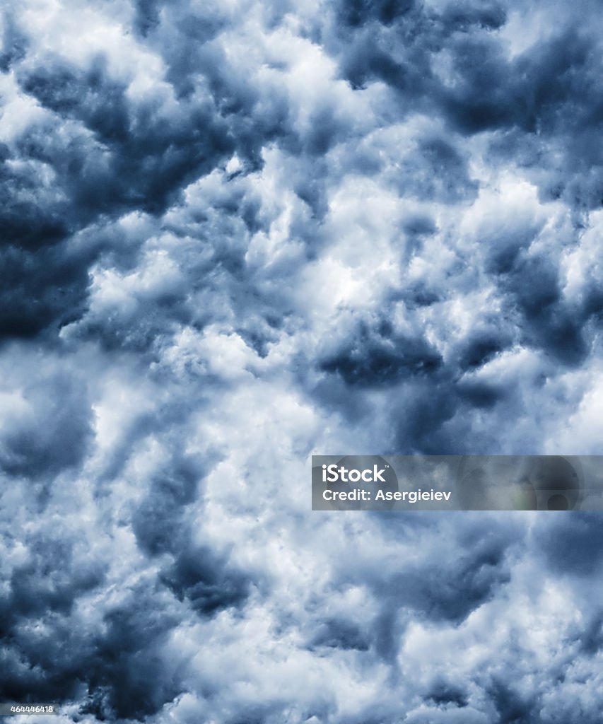 Heavy black gale stormy clouds upcoming storm with dramtic sky 2015 Stock Photo