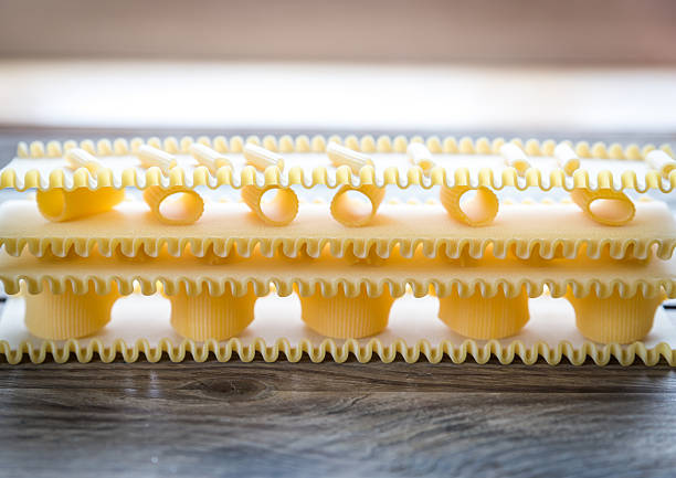 istock Various types of pasta on lasagne sheets 464447422