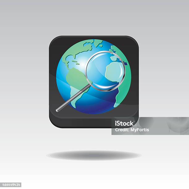 3d Internet Searching Button Stock Illustration - Download Image Now - 2015, Accessibility, Advice