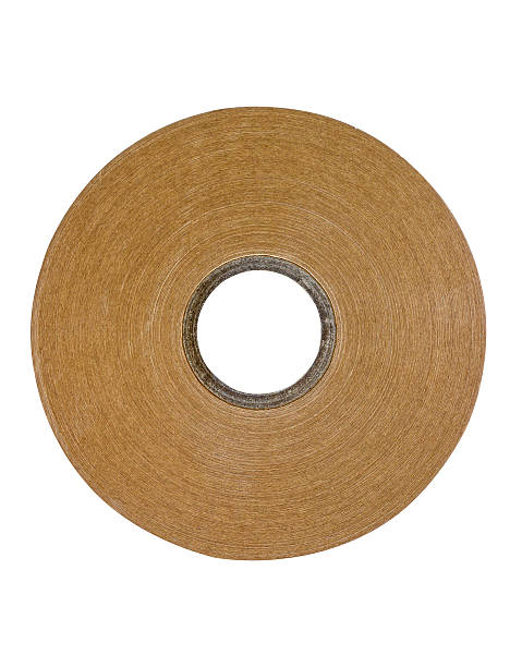 istock Paper tape use with water isolated 464450248