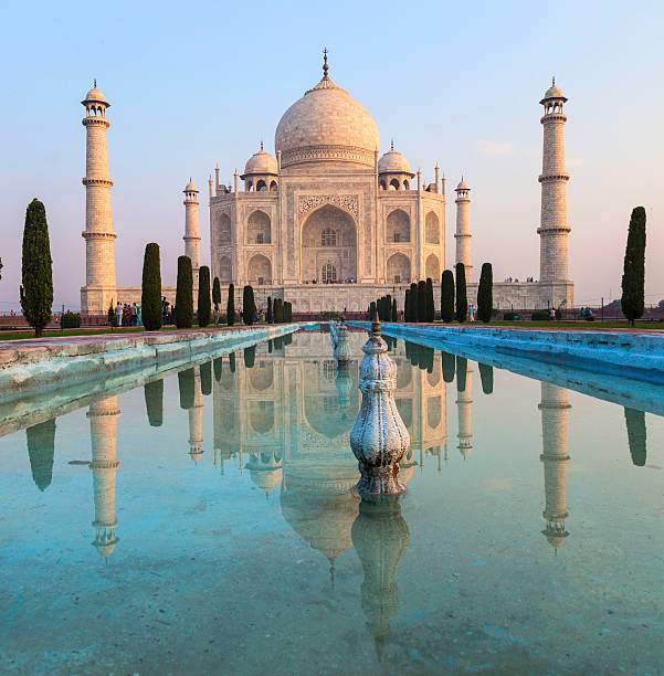 istock Taj Mahal in sunrise light, Agra, India 464453387