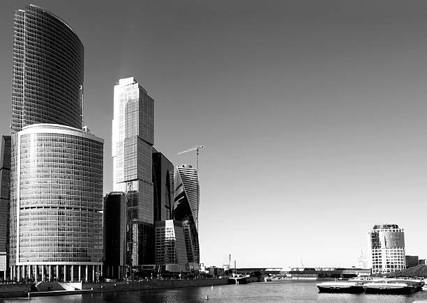 istock Modern skyscrapers in Moscow 464453416