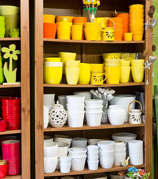 istock clay pots in the florist shop 464453780