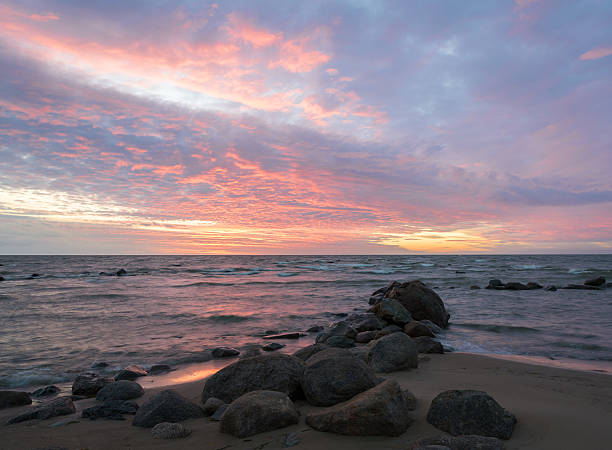 istock beautiful sea landscape after sunset 464454836