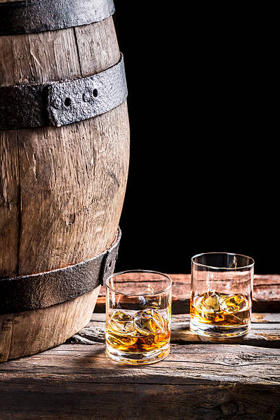 istock Two glasses of aged Scotch 464457214