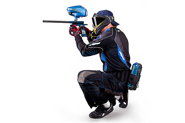 paintball gamer - paintball stock-fotos und bilder