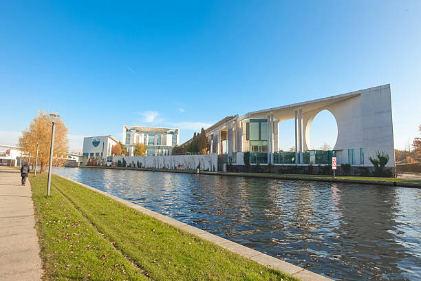 istock River Spree and bundeskanzleramt 464458741