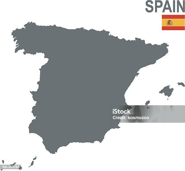 Vetores de A Espanha e mais imagens de Espanha - Espanha, Mapa, Vector