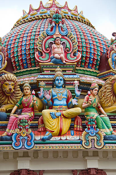 istock Hindu temple in Singapore 464461510