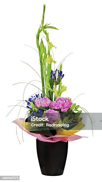 Blumenstrauß Auf Orchideen Blumen Und Gladiole Arrangemen Peon Stockfoto und mehr Bilder von Blume