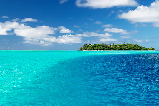 istock Bora Bora aqua and blue water 464464658