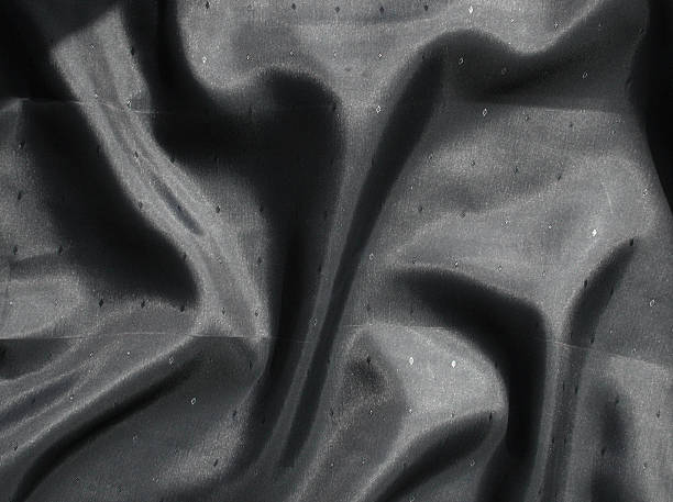 istock Background black fabric with rhombus 464464888
