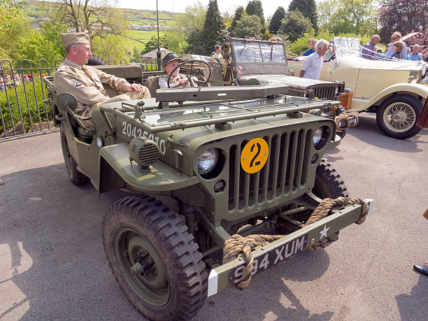 1940 s reconstitution week-end de haworth, dans le yorkshire, royaume-uni - haworth photos et images de collection